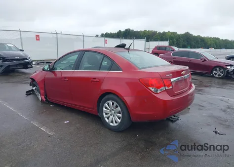 2011 Chevrolet Cruze 1Lt z USA, uszkodzony, nr VIN 1G1PF5S98B7288567